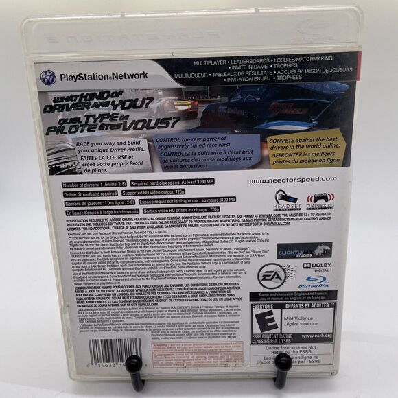 Need for Speed: Shift for Sony PlayStation 3 PS3 Complete Tested - Picture 2 of 8